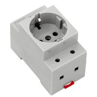 Gniazdo schuko na szynę TH | 8734580000 Weidmuller