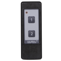 Pilot 2 klawiszowy sterownika rygla, bateria 12V, typ: P-207/2 | STI10000009 Zamel