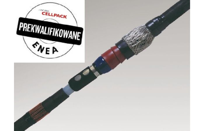 Mufa przelotowa do kabli 1-żyłowych CHMSV 24KV 95-240 mm2 do 36kV, ze złączką śrubową | 261301 Cellpack