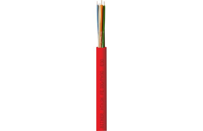 Kabel bezhalogenowy HTKSH FE180/PH90/E90 1x2x1,0 /500m/ SZPULA | B10005 Bitner