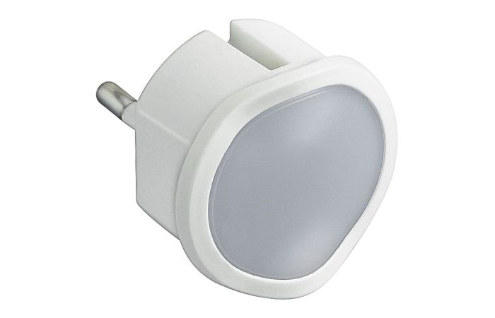 Lampka wtyczkowa LED z regulacją i funkcją latarki, biała | 050678 Legrand
