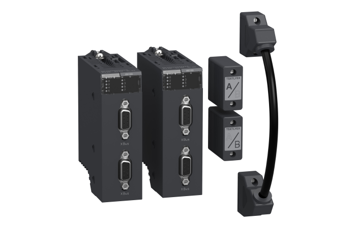 Zestaw rozszerzający 2xBMXXXBE1000, 2xTLYEX, BMXXBC008K | BMXXBE2005 Schneider Electric