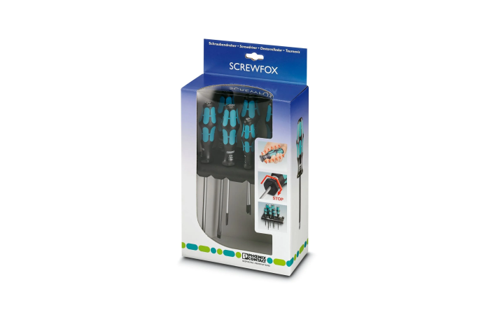 Zestaw wkrętaków, szczelinowych/krzyżowych-pozidriv SF-SL/PZ SET | 1212542 Phoenix Contact