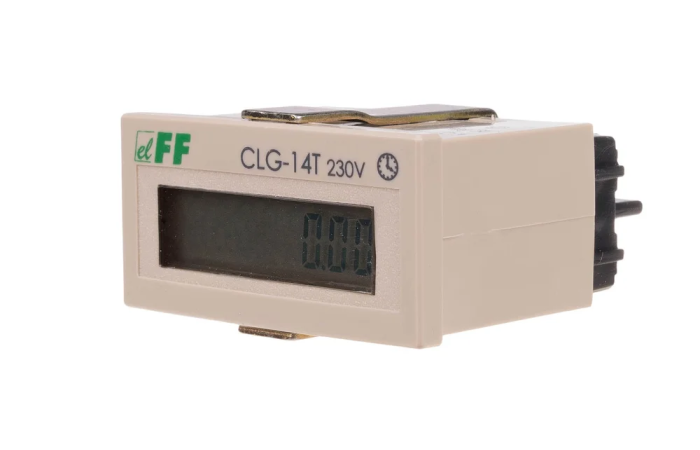 Licznik czasu pracy panelowy bez resetu CLG-14T 230V | CLG-14T F&F