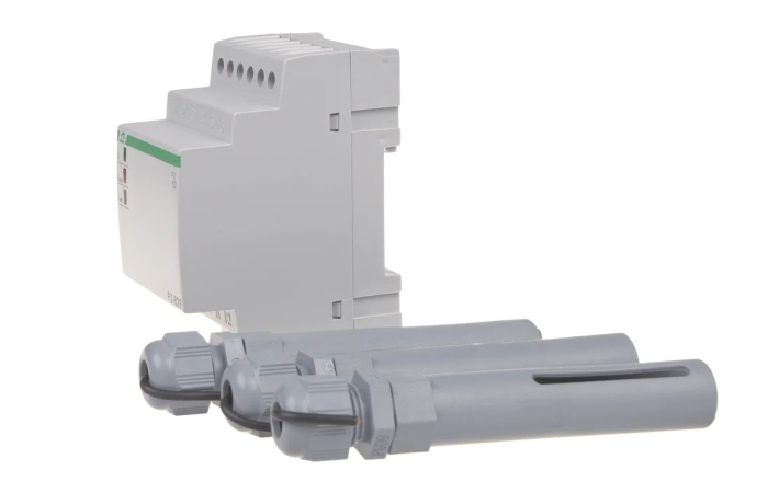 Przekaźnik kontroli poziomu cieczy dwu stanowy PZ-829 montaz na szynie DIN styk 2x1NO/NC 230V | PZ-829 F&F