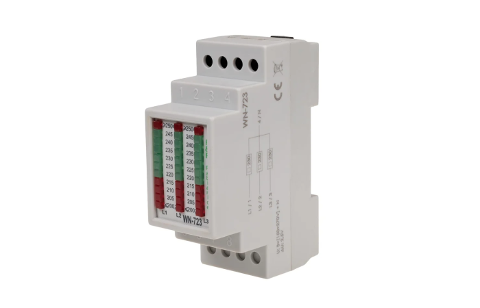 Wskaźnik napięcia trójfazowy WN-723 3x400V+ N | WN-723 F&F