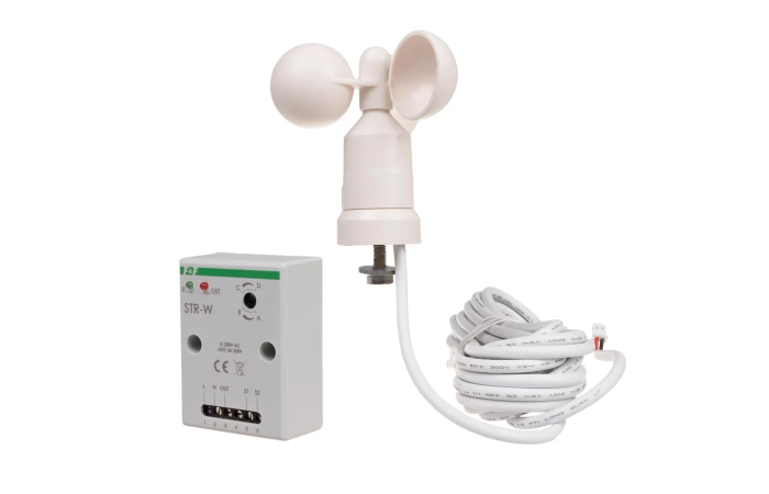 Czujnik siły wiatru STR-W 100-265V AC | STR-W F&F