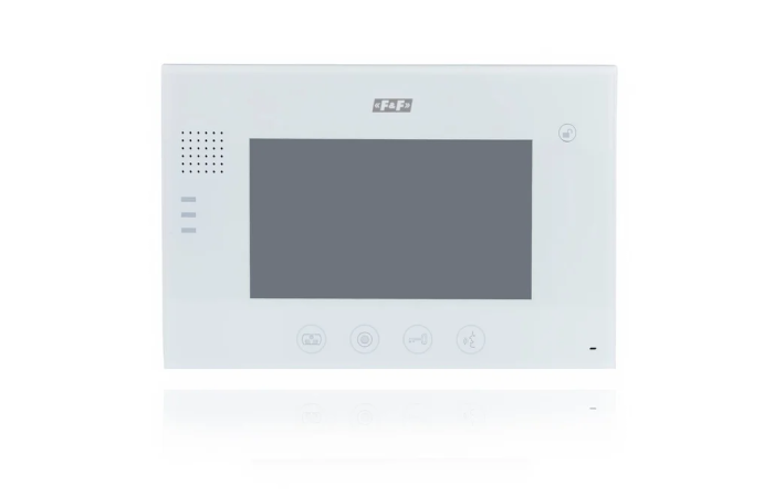Monitor szklany MK-03W nano-glas biały | MK-03W F&F