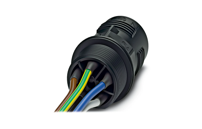 Przepust ścienny QPD W 4PE1,5 M25 0,5 BK | 1414736 Phoenix Contact