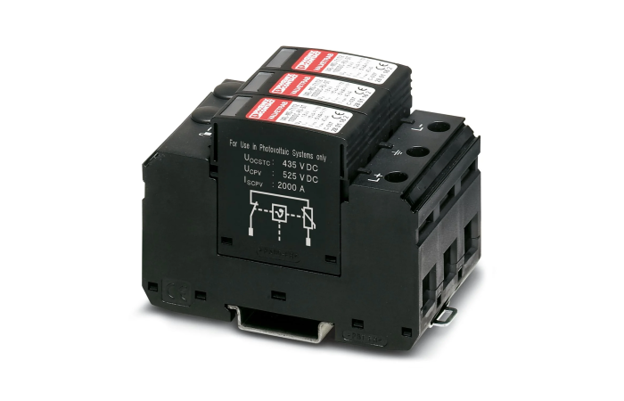Odgromnik/ogranicznik przepięć typ 1/2 VAL-MS-T1/T2 1000DC-PV/2+V | 2801160 Phoenix Contact