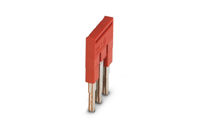Mostek wtykany FBS 3-5, 3-biegunowy, czerwony | 3030174 Phoenix Contact