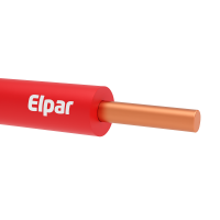 Przewód instalacyjny H07V-U (DY) 1,5 450/750V, czerwony KRĄŻEK | 5901854406725 Elpar