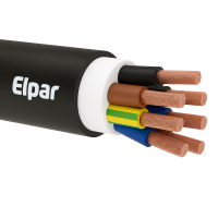 Przewód w izolacji gumowej H07RN-F (OnPD) 7x2,5 żo 450/750V BĘBEN | 5901854405292-B Elpar