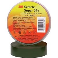 Taśma elektroizolacyjna Scotch® Super 33+, PCW, 19mm x 20m, czarna (opak 100szt) | 7000042541 3M