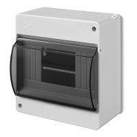 Obudowa n/t mini S-6 z szybą IP20 | 2306-11 Elektro-Plast Nasielsk