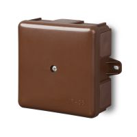 Odgałęźnik 6-wylotowy n/t MZ 5x2,5mm2 pusty IP55, brązowa | 0226-60 Elektro-Plast Nasielsk