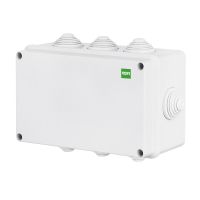 Puszka n/t 198x139x82, 8 dławic, IP55, szara, Industrial | 2707-02 Elektro-Plast Nasielsk