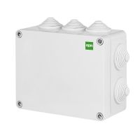 Puszka n/t 249x198x81, 10 dławic, IP55, szara, Industrial | 2716-02 Elektro-Plast Nasielsk