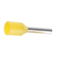 Końcówka tulejkowa izolowana HI 0,25/6 DIN ERHL przekrój: 0,25mm2, dł. tulejki 6 (opak 100szt) | E08KH-02010110401 Ergom