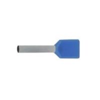 Końcówka tulejkowa izolowana podwójna HI 2X0,75/8 F przekrój: 2x0,75mm2, dł. tulejki 8 (opak 500szt) | E08KH-02020100701 Ergom