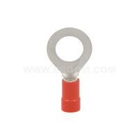 Końcówka oczkowa izolowana KOI 10/12, przekrój: 10mm2, otwór pod śrubę M12 (opak 100szt) | E09KO-02010103600 Ergom