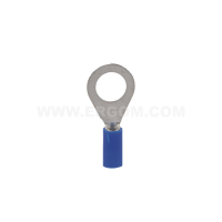 Końcówka oczkowa izolowana KOI 2,5/8 PCV, przekrój: 2,5mm2, otwór pod śrubę M8 (opak 100szt) | E09KO-02010301400 Ergom