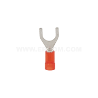Końcówka kablowa widełkowa izolowana KWI 1/6 PC przekrój: 1,0mm2, otwór pod śrubę M6 (opak 100szt) | E09KO-02030300600 Ergom