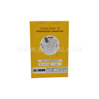 Oznaczniki samoprzylepne ZS 20X34/L2, białe (opak 200szt) | E04ZP-02030109900 Ergom