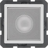 Głośnik, biały, aksamit, Q.x | 28826089 Hager
