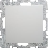 Zaślepka z płytką czołową, z cokołem i pazurkami, biały, S.1/B.3/B.7 | 6710091909 Hager