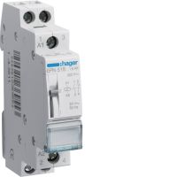 Przekaźnik bistabilny 24VAC/12VDC 1NO+1NC 16A | EPN518 Hager