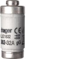 Wkładka topikowa D02 gG 32A 400VAC | LE1832 Hager