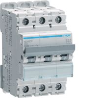 Wyłącznik nadprądowy 10kA 3P D 32A MCB | NDN332 Hager