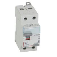 Wyłącznik różnicowo-prądowy P 302 2P 16A 10MA typ A serii DX3 | 411550 Legrand