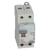 Wyłącznik różnicowo-prądowy P302 2P 25A 30mA typ HPI serii DX3 | 411590 Legrand