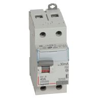 Wyłącznik różnicowo-prądowy P302 2P 40A 30mA typ A serii DX3 | 411555 Legrand