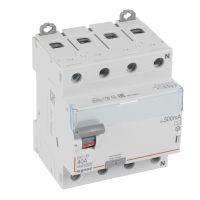 Wyłącznik różnicowo-prądowy P 304 4P 40A 500MA typ AC serii DX3 | 411733 Legrand