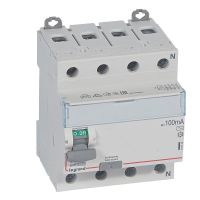 Wyłącznik różnicowo-prądowy P 304 4P 63A 100MA typ AC serii DX3 | 411714 Legrand