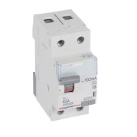 Wyłącznik różnicowo-prądowy P302 2P 63A 100mA typ A serii TX3 | 411566 Legrand