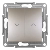 Łącznik żaluzjowy bez ramki, brąz | EPH1300569 Schneider Electric