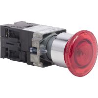 Przycisk, 600VAC, 10A, Fi-22mm, XB2 +opcje, Harmony XB2 | XB2BN4161 Schneider Electric