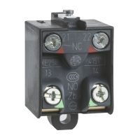 Blok styków impulsowych dla 2 stopniowego przełącznika krokowego 1 NC + 1 NO Harmony XPE | XE2SP4151B Schneider Electric