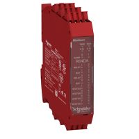 Zestaw 4 przekaźniki bezpieczeństwa z płytą8wy.Zac.sprężyn. | XPSMCMRO0004DAG Schneider Electric