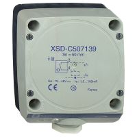 Czujnik indukcyjny XSD 80x80x40 plastikowy Sn 50mm, 12-48VDC zaciski, XSD | XSDC507139 Telemecanique Sensors