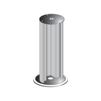 Kolumna bez lustra Preventa Safety detekcja 1970 mm z dławicą kablową PG11 Hp = 1810 mm | XUSZSC202R Telemecanique Sensors