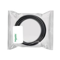 Kabel łączący OsiSense XZ proste męskie M12 4 piny kolankowe żeńskie M12 4 piny PUR 10m | XZCR1511041C10 Telemecanique Sensors