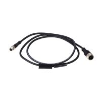 Kabel łączący OsiSense XZ proste męskie M8 3 piny kolankowe żeńskie M12 5 piny PUR 1m | XZCR2711037T1 Telemecanique Sensors