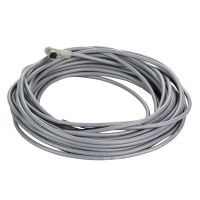 Kabel łączący OsiSense XZ proste męskie M12 3 piny kolankowe żeńskie M12 3 piny PVC 2m | XZCRV1512040A2 Telemecanique Sensors