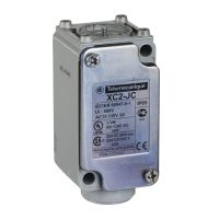 Łącznik krańcowy OsiSense XC korpus ZC2J stacjonarny bez wyświetlacza 2C/O M20 | ZC2JC4H2 Telemecanique Sensors