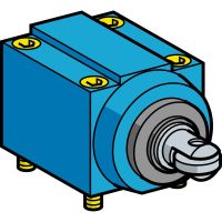 Łącznik krańcowy OsiSense XC głowica ZC2J trzpień boczny z rolką stalowy podejście poziome | ZC2JE84 Telemecanique Sensors